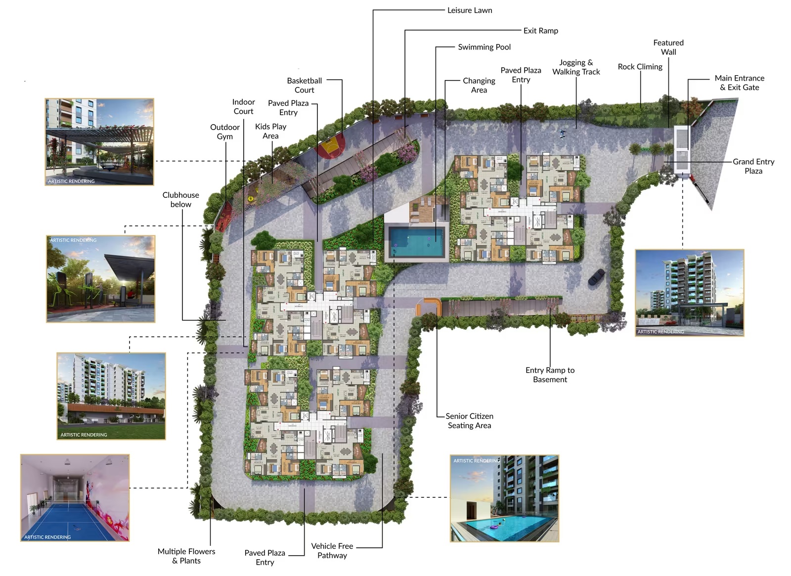 elegent terraces master plan